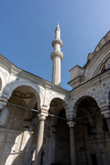 Fototapeta premium Blue Mosque of Istanbul with iconic Islamic architecture