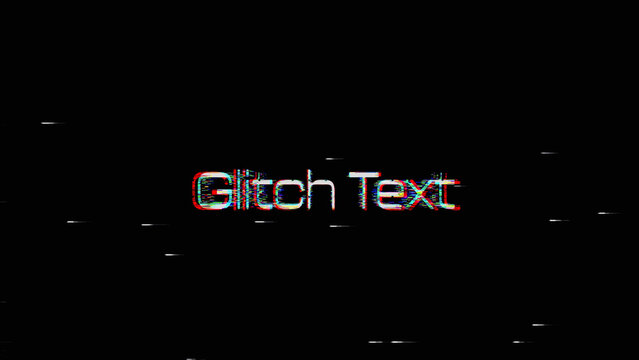 Glitch Title Reveal (04) | Quick Text Opener Intro