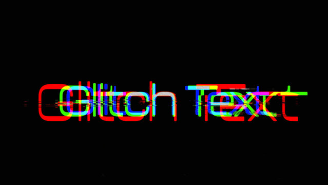 Glitch Title Reveal (05) | Quick Text Opener Intro