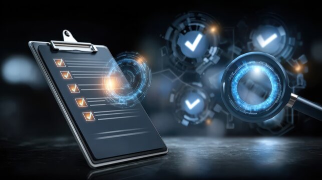 The document assessment and evaluation checklist were finalized after an inspection and investigation to ensure fast approval.