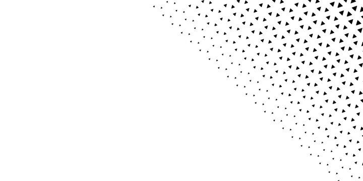 Gradient halftone background subtle dotted pattern design and web graphics. Vector seamless triangle fabric halftone paper vintage. Polka pattern background tile decoration geometric wallpaper.