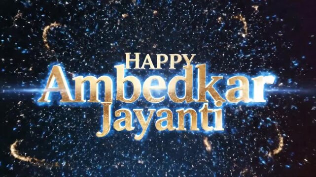 Ambedkar Jayanti Motion Graphics Video | Dr. B. R. Ambedkar Tribute Animation & Wishes Video