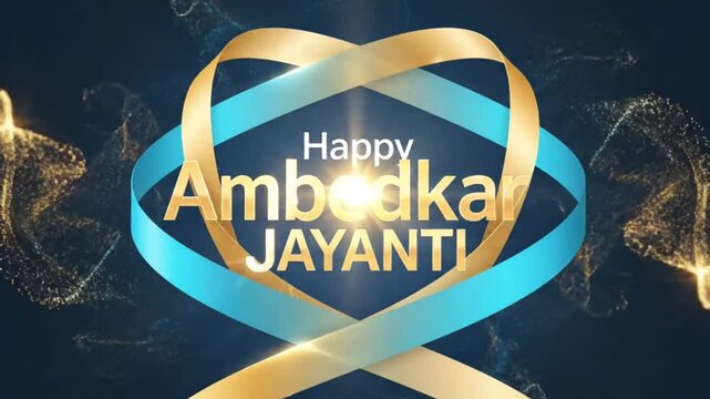 Ambedkar Jayanti Motion Graphics Video | Dr. B. R. Ambedkar Tribute Animation & Wishes Video