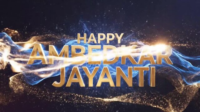 Ambedkar Jayanti Motion Graphics Video | Dr. B. R. Ambedkar Tribute Animation & Wishes Video