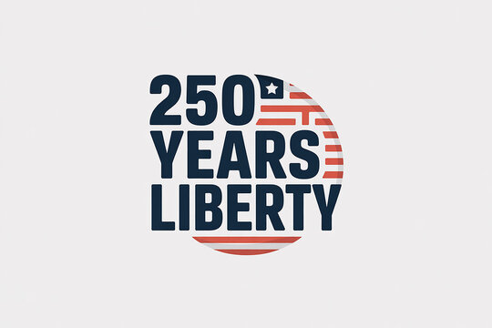 Celebrating 250 Years of Liberty and Freedom with a Patriotic American Emblem