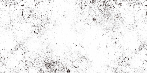 Obraz premium black scratched metal texture grungy black surface with subtle scratches, white concrete wall texture background, old vintage grunge texture design.