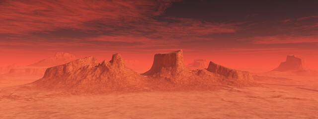 Außerirdische Wüstenlandschaft © Michael Rosskothen