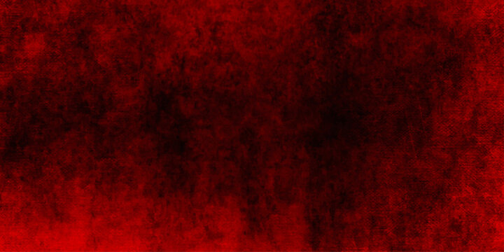 Grunge dark royal red color abstract paper or marbled granite stone rock wall texture ,  abstract vector digital background traced backdrop distressed ancient wall,  red and black powder explosion.