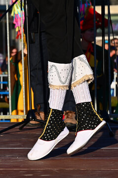 Pas de danse d'un danseur souletin au pays basque