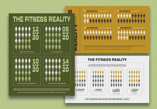 The Fitness Reality Infographic
