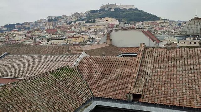 Napoli - Panorama dal Belvedere di Palazzo Reale