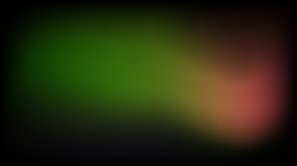 Obraz premium Abstract Green Red Gradient Flow on Dark Background