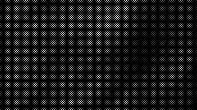 Animated abstract technology dark background random dots and grid 4K.	
