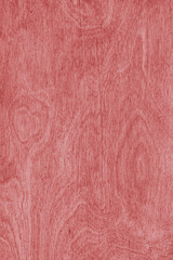 Obraz premium Red color painted wooden texture with vertical natural grain pattern and smooth plywood surface. Rustic wallpaper, background, design element, backdrop