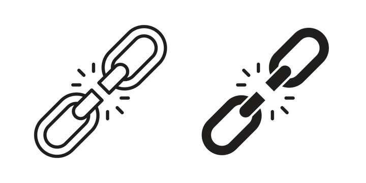 Weakness icon set, collection of icon in editable strokes and flat versions