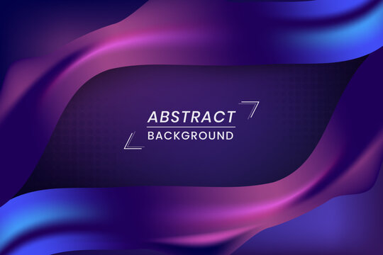 Purple and blue abstract background design vector