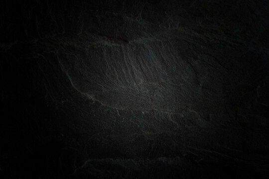 Dark grey black slate background or texture