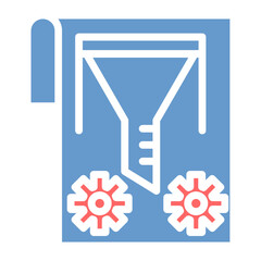 Fototapeta premium Refinement Vector Icon