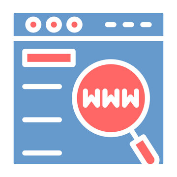 Keyword Research Vector Icon