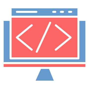 Code Editor Vector Icon