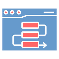Obraz premium Dependency Vector Icon