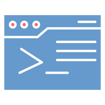 Command Line Vector Icon