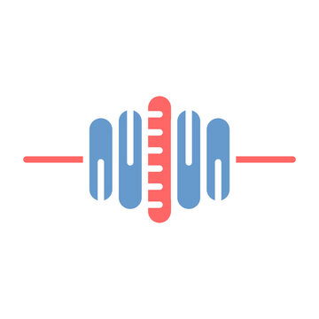 Ab Wheel Vector Icon