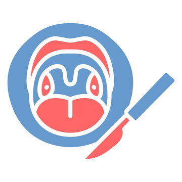 Tonsillectomy Vector Icon