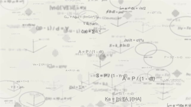physics science equations in motion
