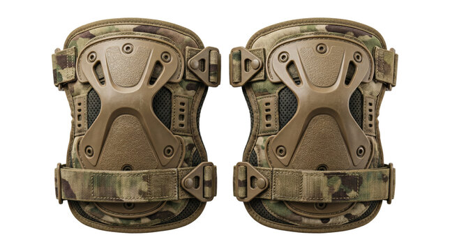 Military multicam tactical knee pads set