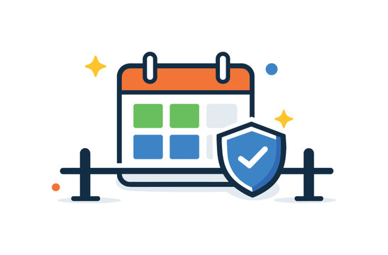 Digital boundary setting and protecting personal time in hybrid work environments with constant connectivity demands, a calendar combined with a