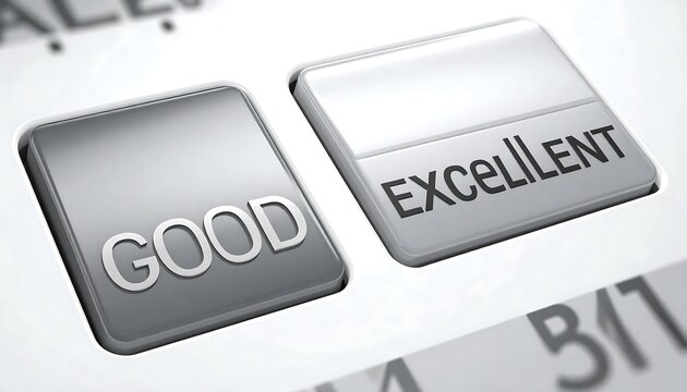 Good vs Excellent - A Comparative Analysis of Performance and Quality.
