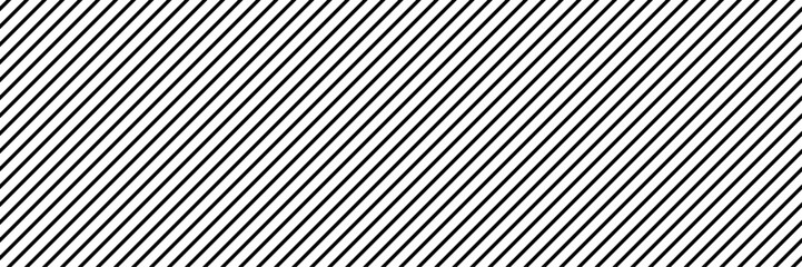 Seamless line slash pattern strip with bold diagonal stripes modern monochrome geometric vector background with strong parallel strokes abstract linework texture © AksanaK