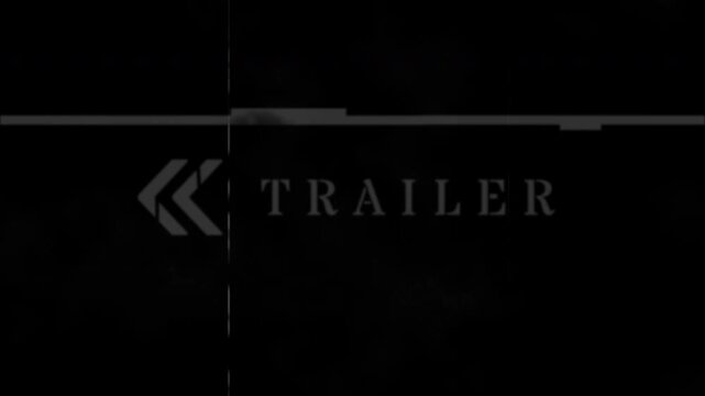 Old Vintage Film Leader Spoiler Message Overlay with Dust Scratch and Textured Damage
