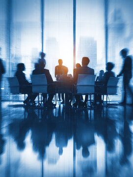 corporate annual general meeting with business background