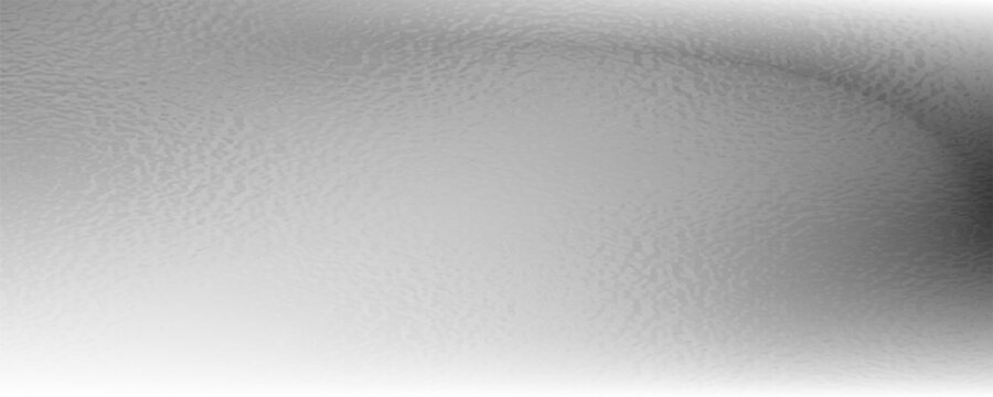 Silver foil background with metal mirror texture. Chrome gradient surface with light gloss simple abstract