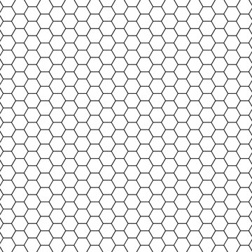 honeycomb seamless pattern, vector illustration