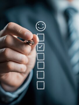 corporate employee satisfaction survey with business background