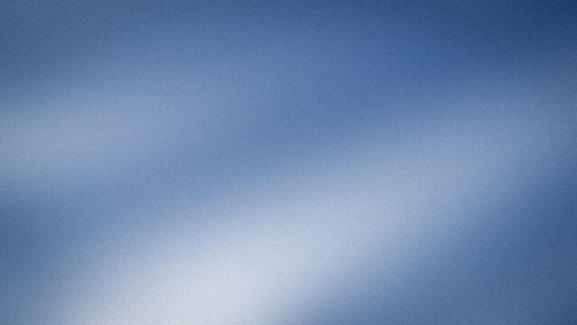 Modern abstract grainy gradient background in light blue and silver for 4K banner