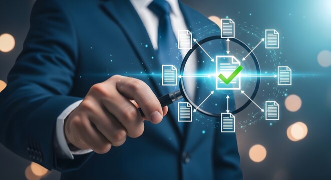 Financial audit data analysis ensuring compliance and accuracy in business operations