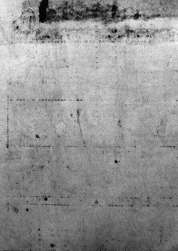 Large halftone abstract collage texture with a transparent background