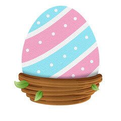 easter eggs in a basket, Easter eggs, Happy easter, Easter Day	