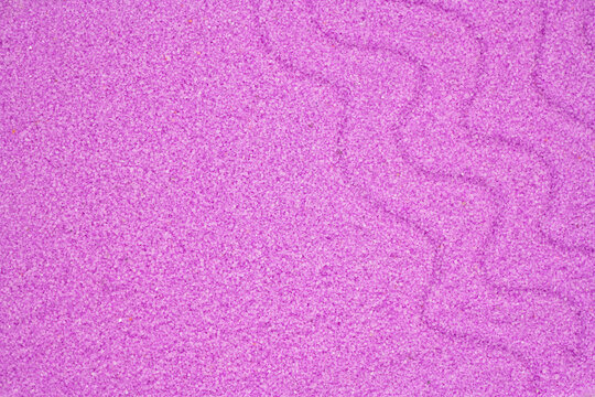 Purple decorative sand texture background with zigzag wavy lines
