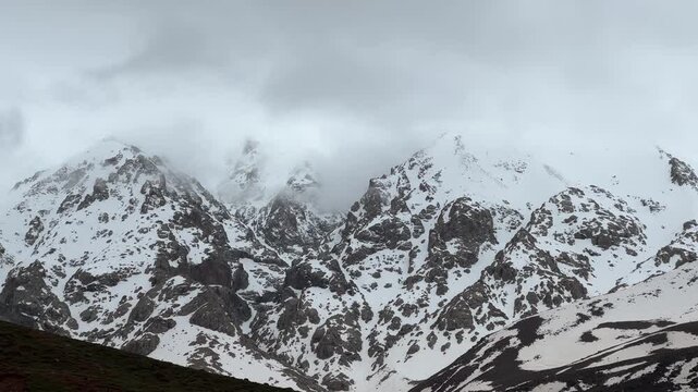 Mountain Landscape ,  Plateau Yagour  I Atlas Mountains I Morocco