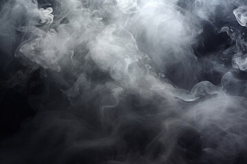 Fototapeta premium White smoke backgrounds monochrome cigarette.