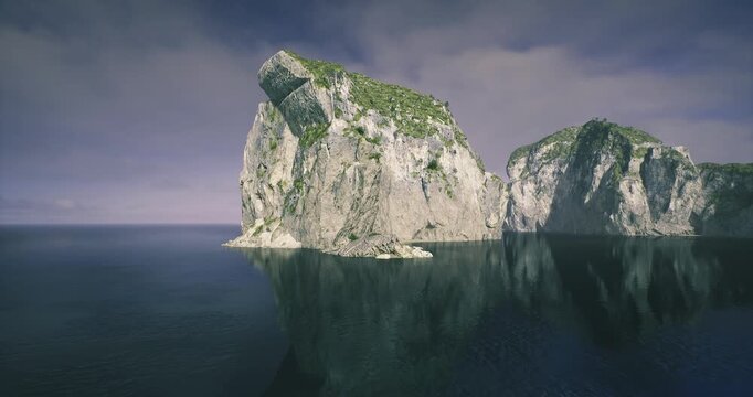 sunset light slicing across cliffs, golden edges and deep shadows, dramatic silhouette perfect for inspirational travel campaigns and posters