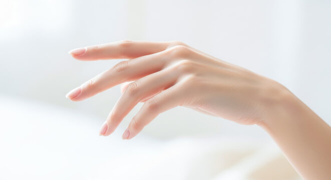 女性の美しい手の表情：手タレ・ハンドモデルのポーズ