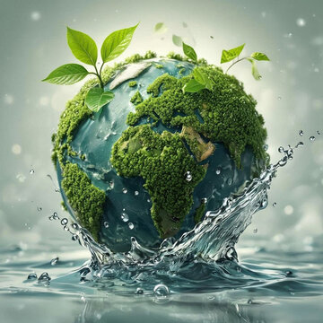 green planet earth