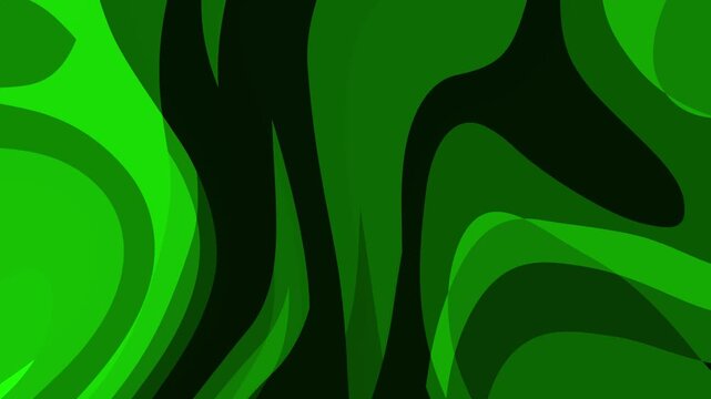 Background Animation Lime Green Forest Camo Shapes Stylized Jungle Leaves Environment Art Effect