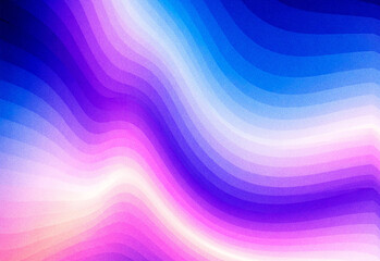 Abstract neon wave background with purple and blue gradients for technology and design themes